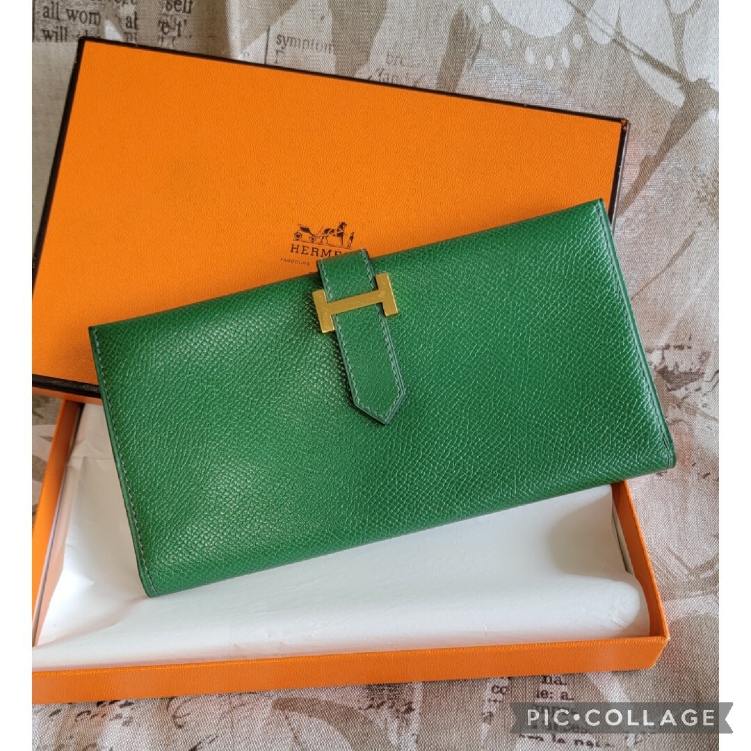 Hermes(エルメス)の極美品 ヴィンテージ HERMES ベアン クラシック ヴォーグレネ クシュベル レディースのファッション小物(財布)の商品写真