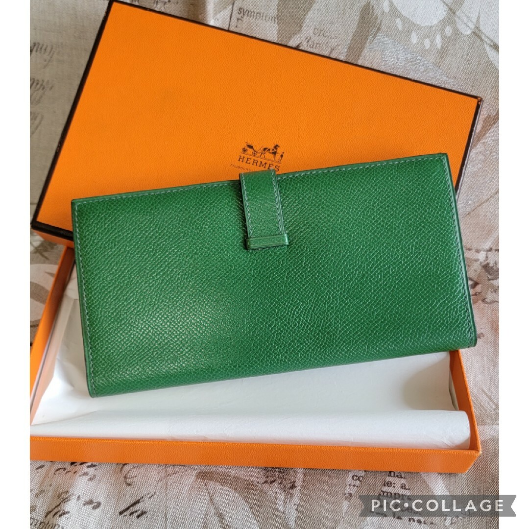 Hermes(エルメス)の極美品 ヴィンテージ HERMES ベアン クラシック ヴォーグレネ クシュベル レディースのファッション小物(財布)の商品写真