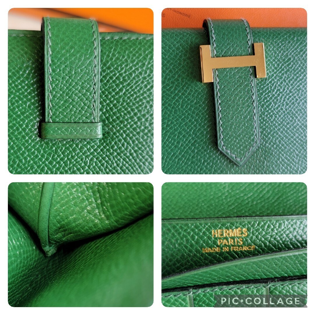 Hermes(エルメス)の極美品 ヴィンテージ HERMES ベアン クラシック ヴォーグレネ クシュベル レディースのファッション小物(財布)の商品写真