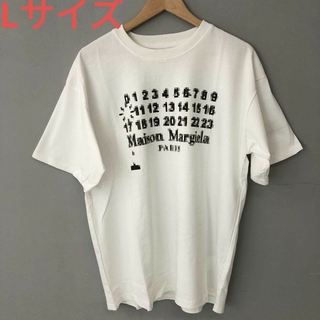 【新品未使用】Maison Margielaマルジェラ T-shirt 白L(Tシャツ/カットソー(半袖/袖なし))