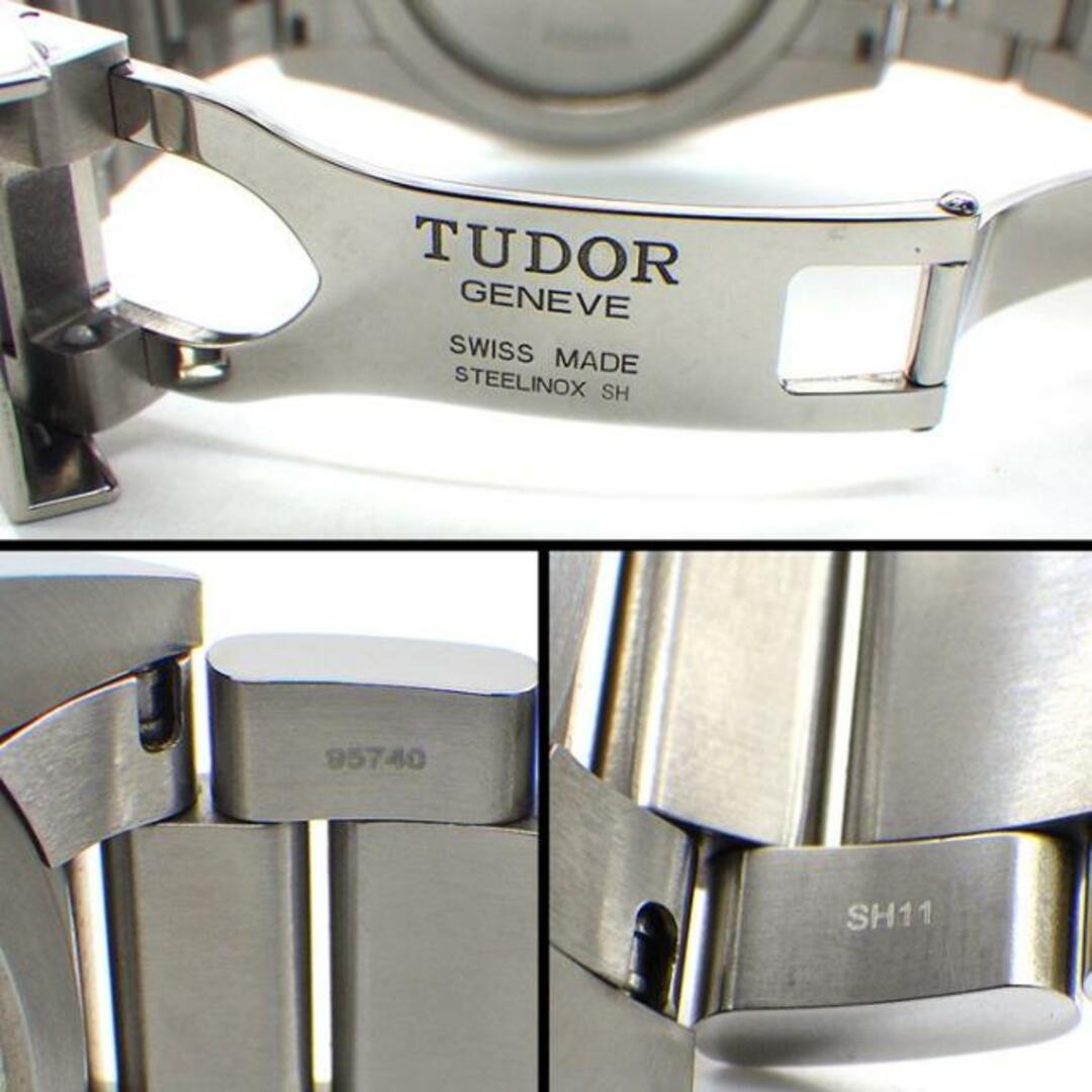 チューダー(チュードル) TUDOR 腕時計 ヘリテージ クロノ ブルー M70330B-0004 デイト カレンダー クロノグラフ スモールセコンド 回転式ベゼル オパライン/ブルー文字盤 SS 自動巻き 【箱・保付き】