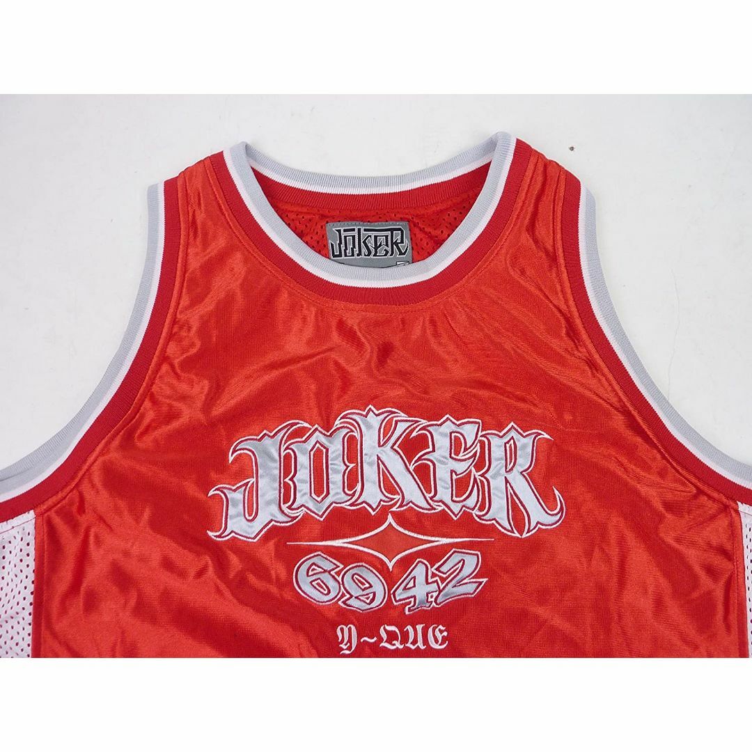 JOKER(ジョーカー)のJOKER ジョーカー ジャージ タンクトップ レッド XXL メンズのトップス(タンクトップ)の商品写真