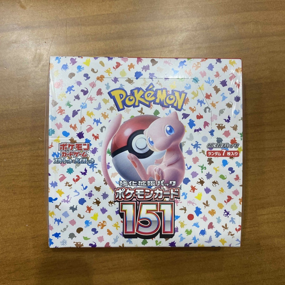 カードポケモンカード スカーレット バイオレット 151 強化拡張パック 1BOX