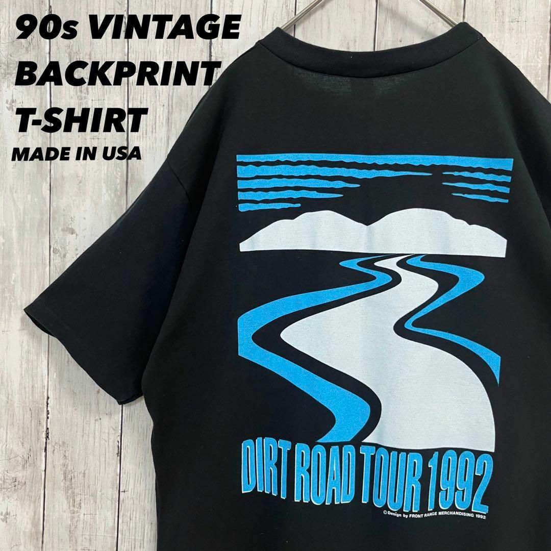 【USA製】US☆ビンテージtシャツ シングルステッチ　90s ヴィンテージ