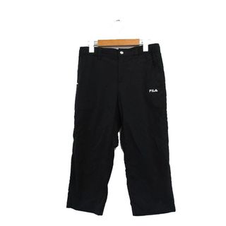 フィラ(FILA)のフィラ FILA 国内正規品 パンツ クロップドパンツ ワンポイント ロゴ S(スラックス)