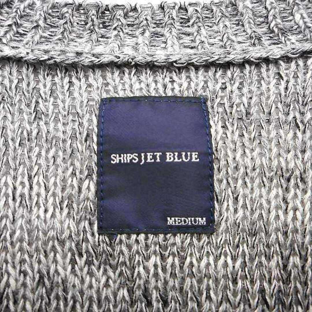 SHIPS JET BLUE(シップスジェットブルー)のシップスジェットブルー SHIPS JET BLUE ニット カーディガン 総柄 メンズのトップス(カーディガン)の商品写真