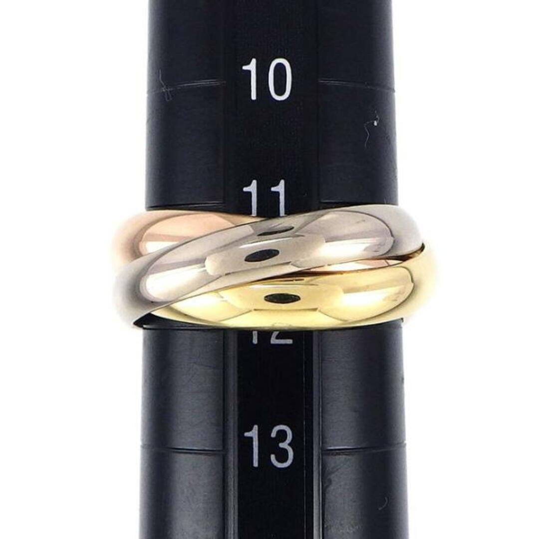 Cartier(カルティエ)のカルティエ Cartier リング トリニティ スリーカラー K18PG K18WG K18YG 11.5号 / #52 【中古】 レディースのアクセサリー(リング(指輪))の商品写真