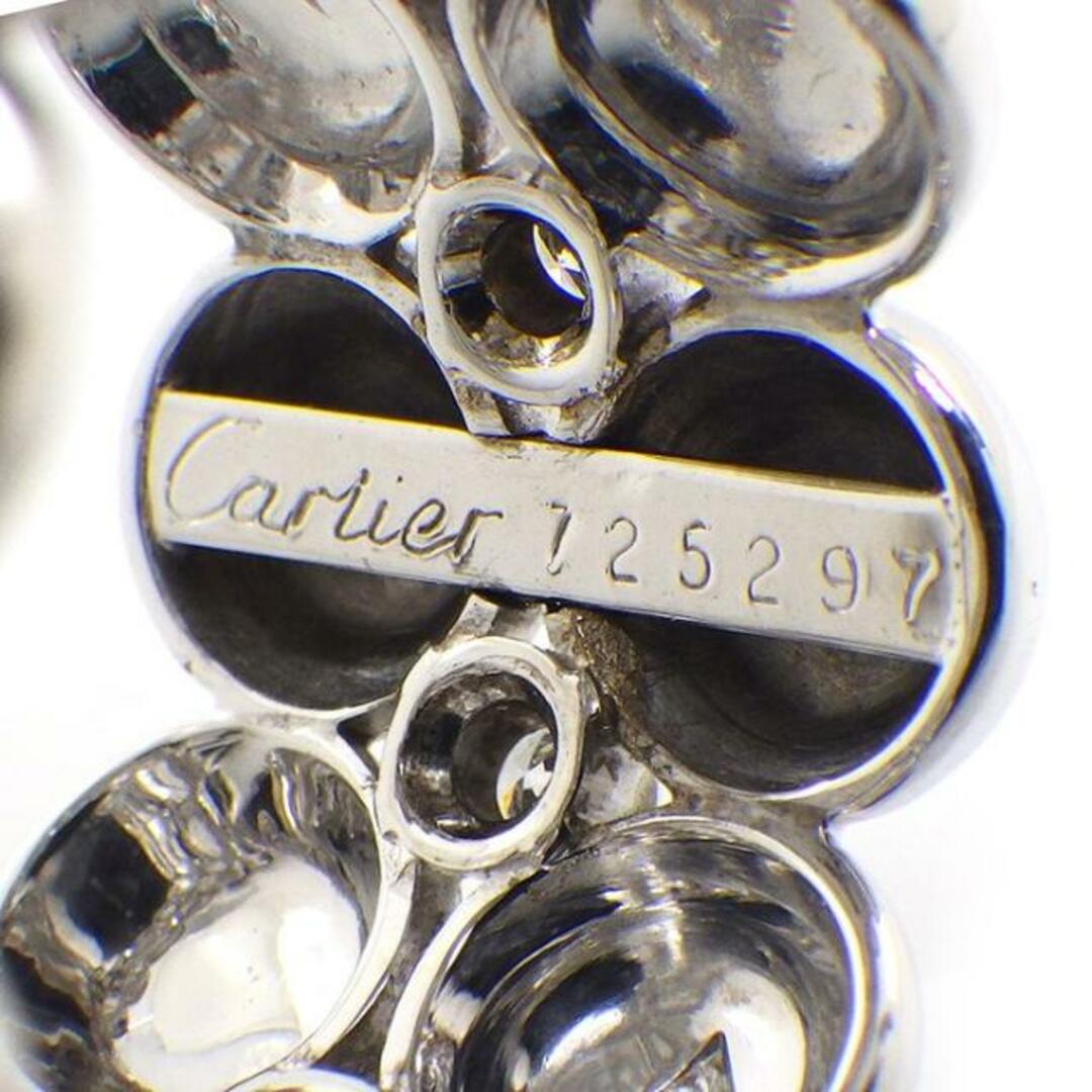 カルティエ Cartier リング ハニームーン 2ロウ ラウンド サークル 9ポイント ダイヤモンド K18WG 10.5号 / #51 【箱・保付き】