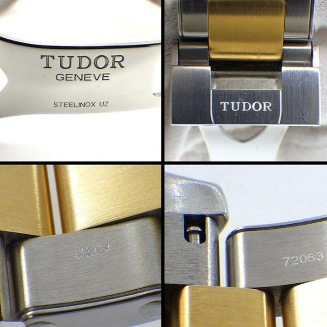 Tudor(チュードル)の【★最終お値引き品】 チューダー(チュードル) TUDOR 腕時計 ブラックベイ クロノ S&G M79363N-0001 デイト カレンダー クロノグラフ タキメーター スモールセコンド ブラック文字盤 黒 YG SS 自動巻き 【箱・保付き】 【中古】 メンズの時計(腕時計(アナログ))の商品写真