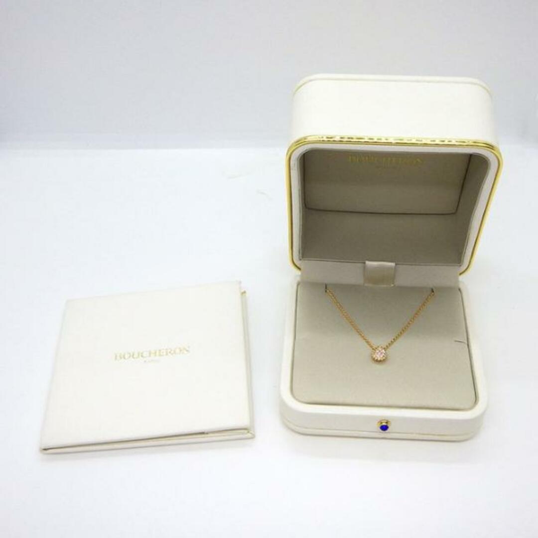 ブシュロン BOUCHERON ネックレス セルパンボエム エクストラスモール XS JPN00565 ドロップ モチーフ スクリューチェーン 8ポイント ダイヤモンド 0.14ct K18PG 【箱・保付き】 7