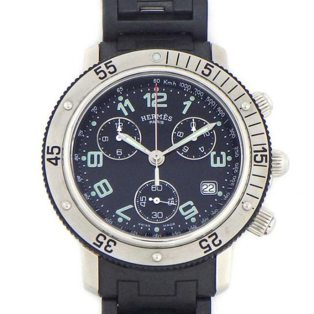 Hermes - エルメス HERMES 腕時計 クリッパー ダイバー クロノ CL2.915
