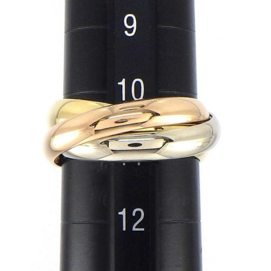 Cartier(カルティエ)のカルティエ Cartier リング トリニティ スリーカラー K18PG K18WG K18YG 10.5号 / #51 【中古】 レディースのアクセサリー(リング(指輪))の商品写真