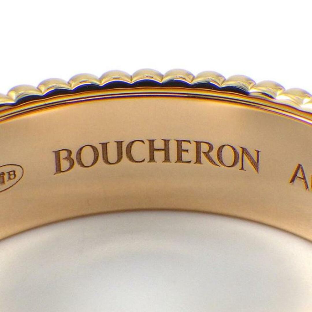 BOUCHERON(ブシュロン)のブシュロン BOUCHERON リング キャトル クラシック ダイヤモンド スモール JRG00627 フルサークル 37ポイント ダイヤモンド 0.26ct ブラウンPVD K18PG K18WG K18YG 19.5号 / #60 【中古】 レディースのアクセサリー(リング(指輪))の商品写真