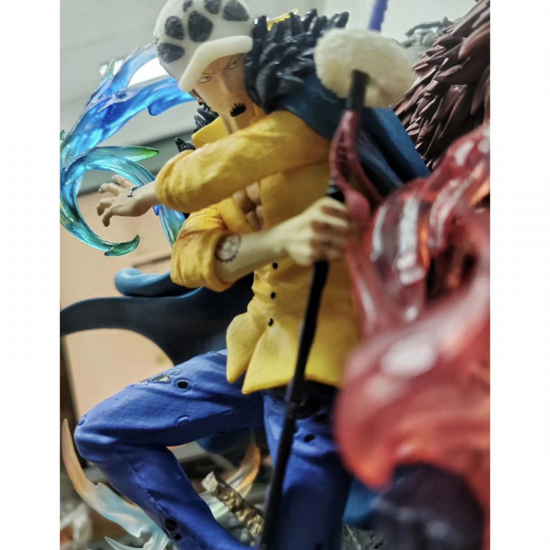40cm ルフィ ロー キッド ワンピース フィギュア PVC ガレージキット 40cm ルフィ ロー キッド ワンピース フィギュア PVC ガレージキット