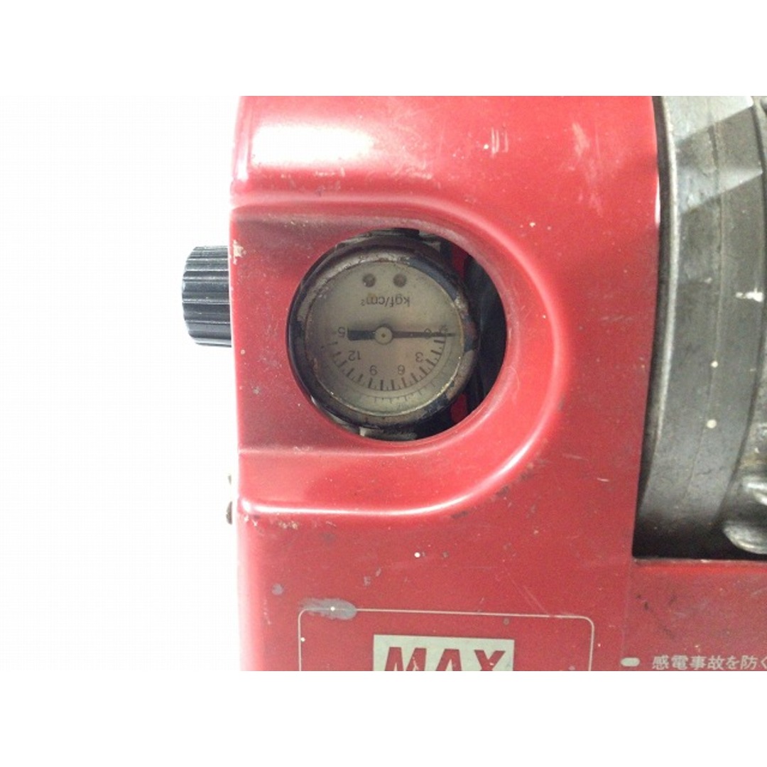 ☆中古品☆MAX マックス 常圧 エアコンプレッサー AK-715PⅡ(6 ☆中古品☆MAX マックス 常圧 エアコンプレッサー AK-715PⅡ(6