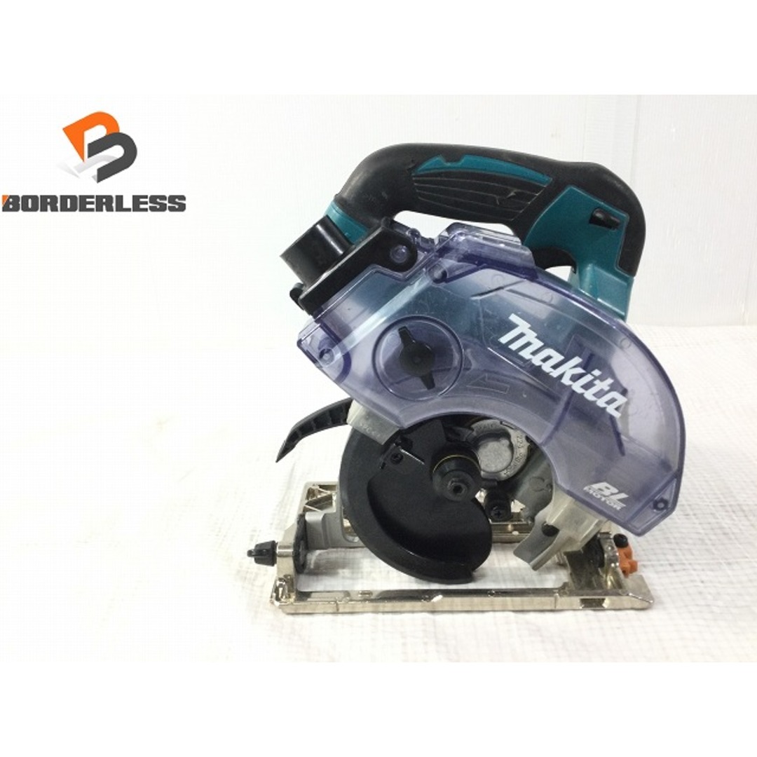 ☆比較的綺麗です☆makita マキタ 18V 125mm充電式防じんマルノコ KS513D 本体のみ 木工用 切断機 丸鋸 丸のこ 電動工具 71840