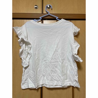 ジーユー(GU)のGU ジーユー フリル袖(Tシャツ(半袖/袖なし))