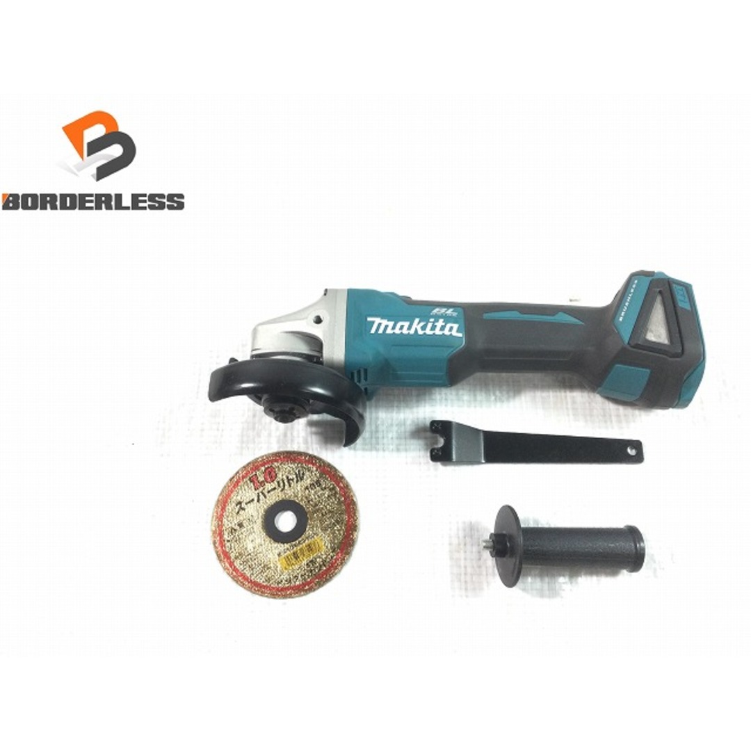 ☆比較的綺麗☆makita マキタ 100mm 14.4V 充電式ディスクグラインダー GA403D 本体のみ 73456