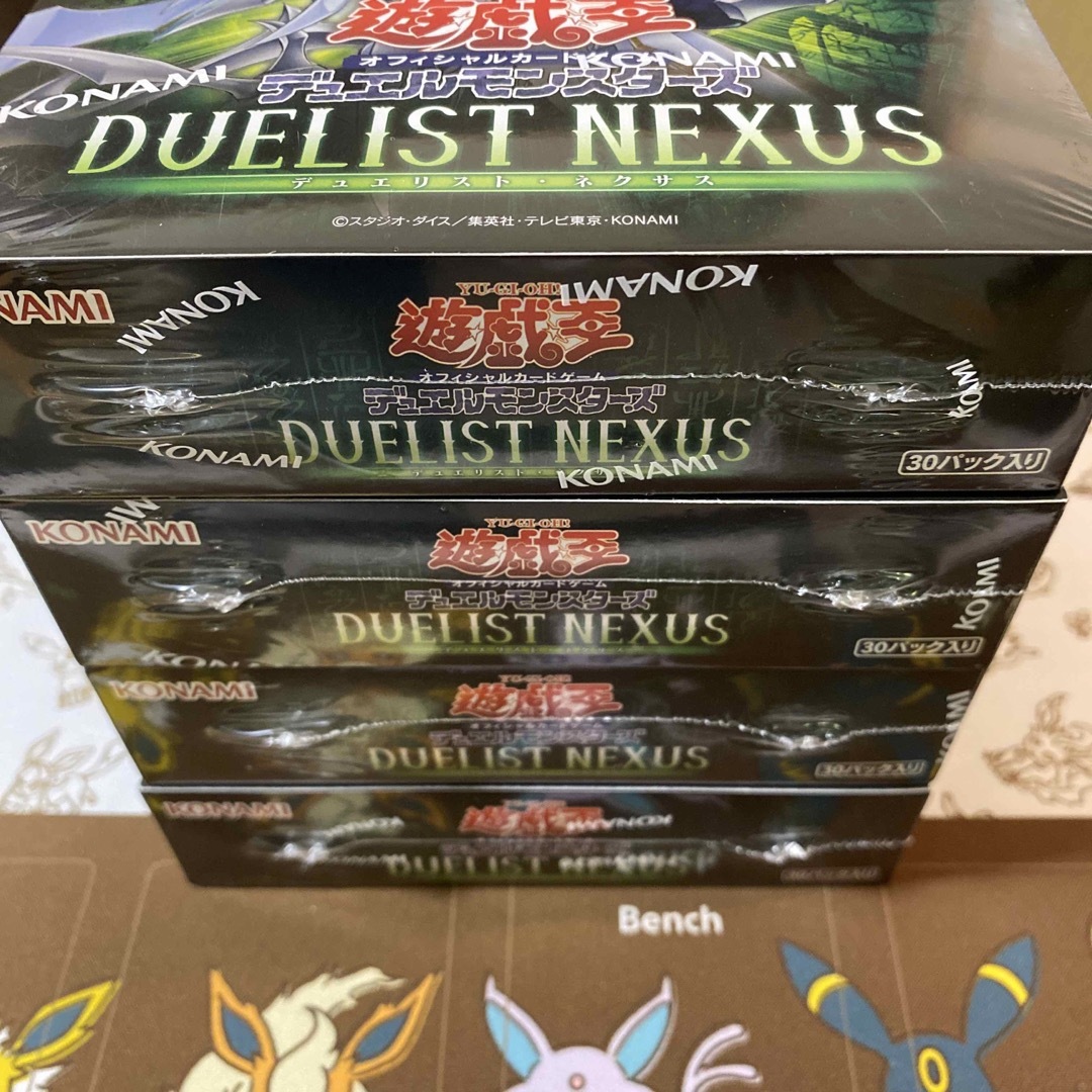 遊戯王 デュエリストネクサス シュリンク付き 4BOX 侵攻 おもちゃ