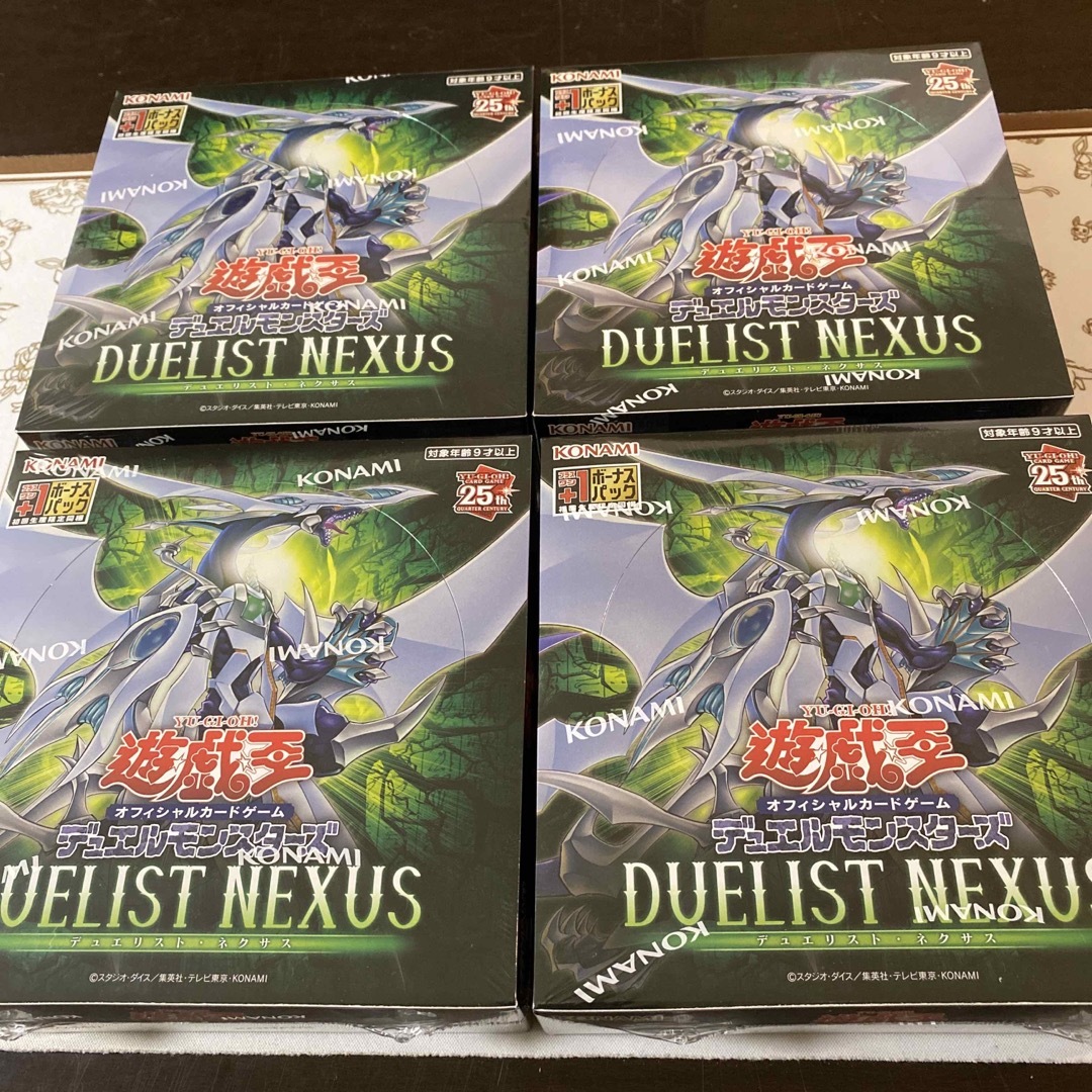 遊戯王 デュエリストネクサス 4BOX シュリンク付き-