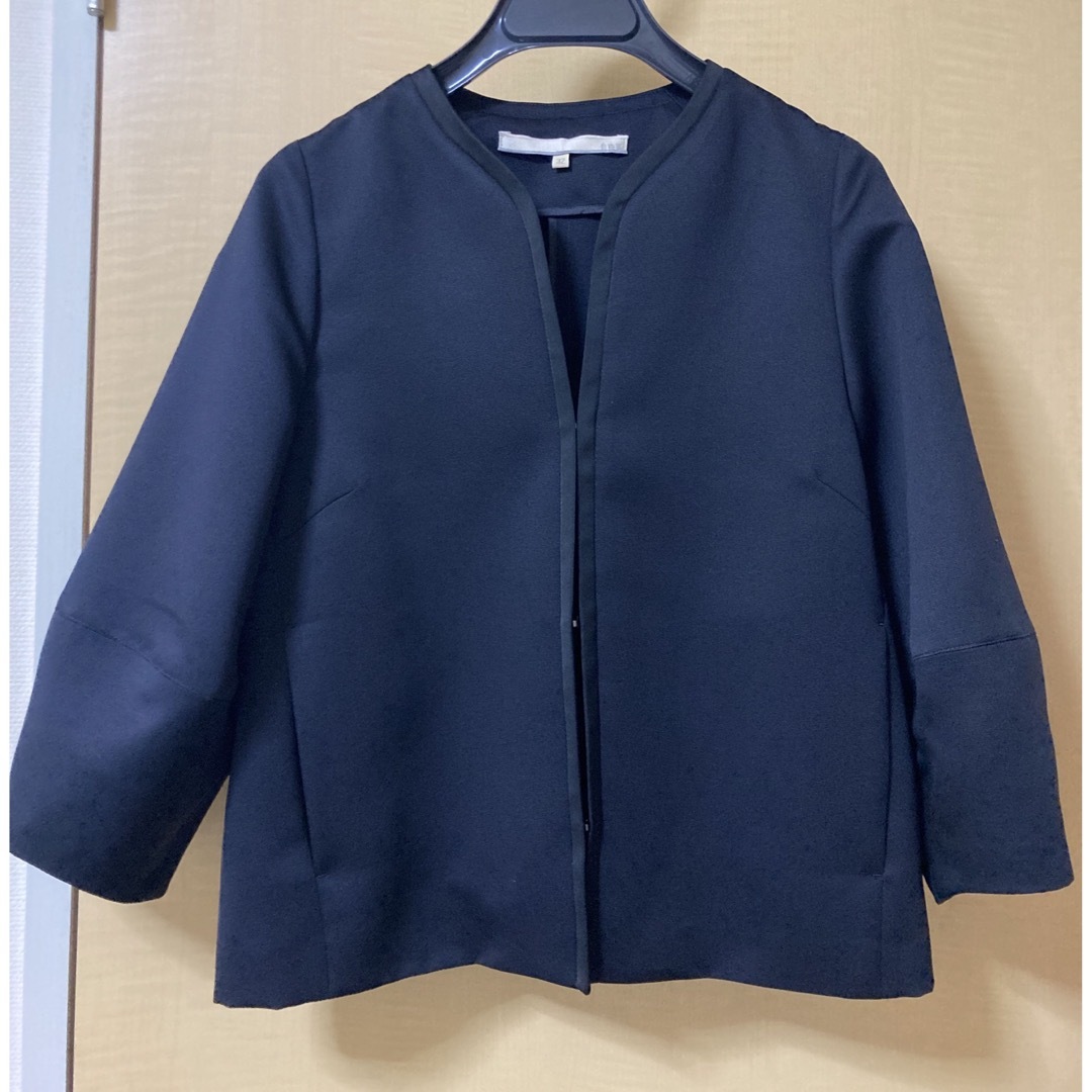 はこぽす対応商品】 今期美品♡自由区グログランノーカラージャケット