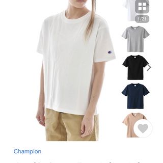 チャンピオン(Champion)の新品タグ付きChampion ウィメンズTシャツ(Tシャツ(半袖/袖なし))