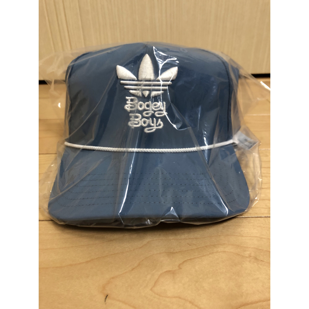 adidas(アディダス)の【限定/完売品】adidas bogey boys コラボキャップ 水色 送料込 メンズの帽子(キャップ)の商品写真