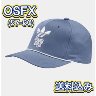 アディダス(adidas)の【限定/完売品】adidas bogey boys コラボキャップ 水色 送料込(キャップ)