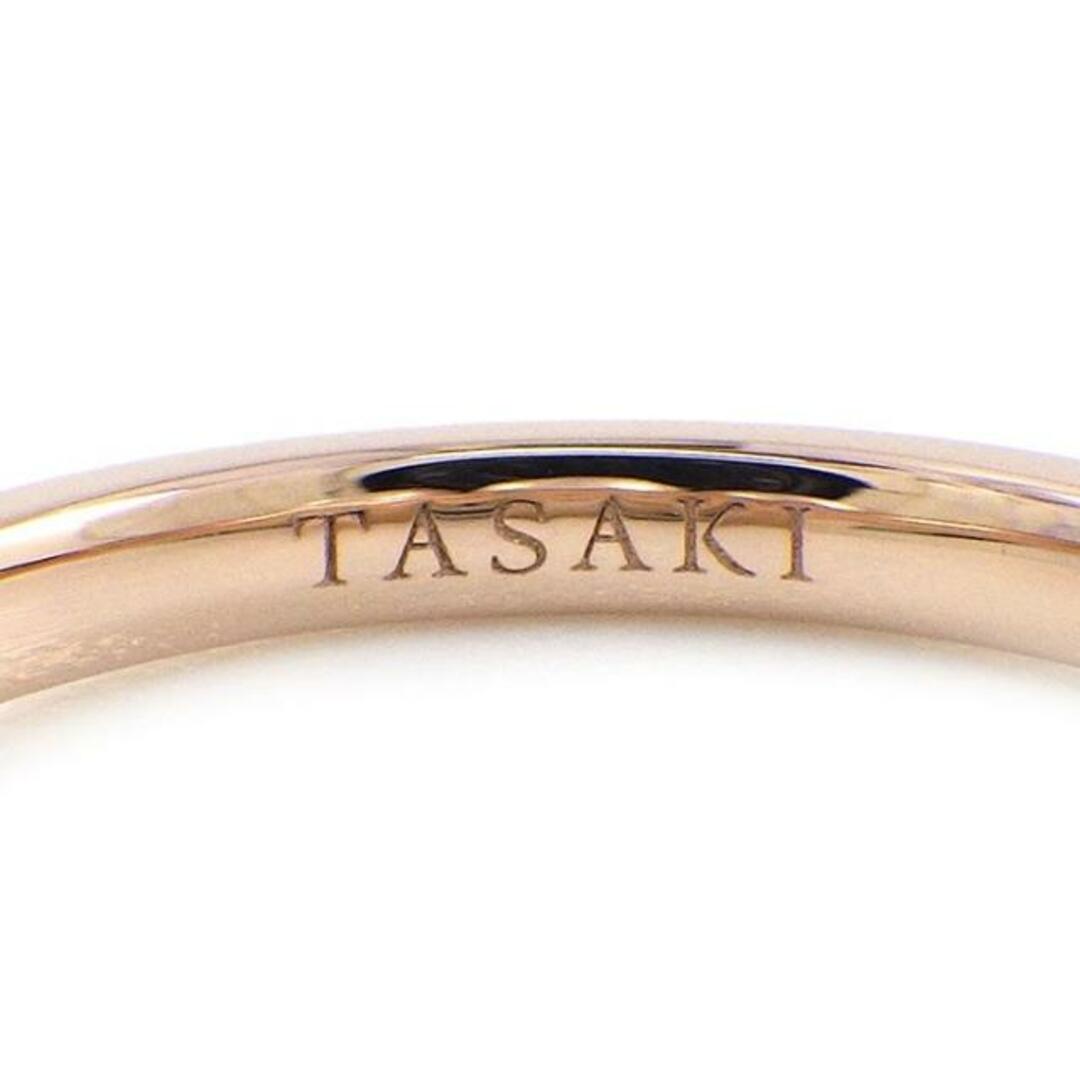 TASAKI(タサキ)のタサキ 田崎真珠 TASAKI リング バランス エラ R-4418-18KSG 3ポイント パール 8.0mm珠 K18SG SAKURA サクラ ゴールド K18PG 12号 【中古】 レディースのアクセサリー(リング(指輪))の商品写真