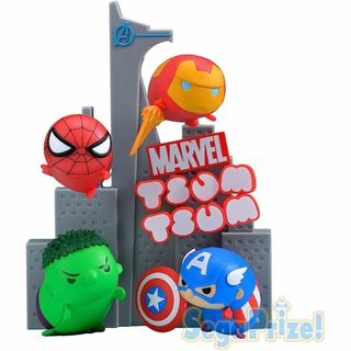 マーベル　ツムツム　プレミアム　アイアンマン　スパイダーマン　新品未開封