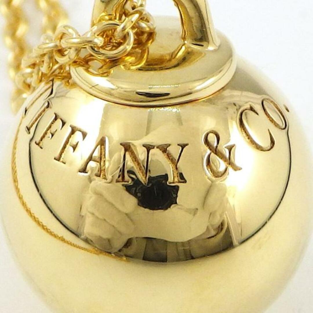ティファニー Tiffany & Co. ネックレス ハードウェア ボール ラージ 12.5mm幅 ニューヨーク ロゴ K18YG