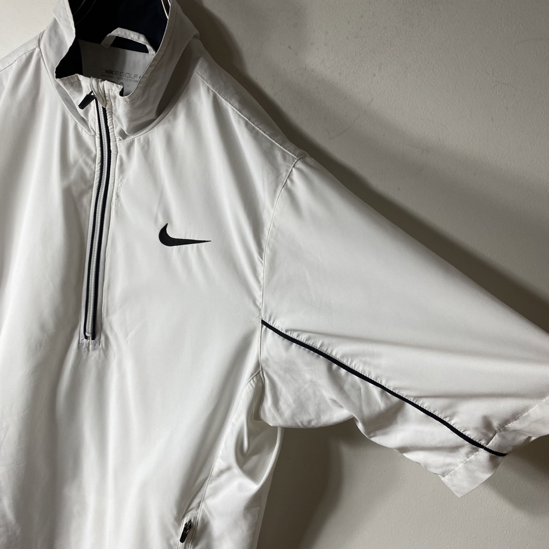 NIKE - 00's Nike テック ナイロンジャケット 半袖 Y2K ホワイトの通販