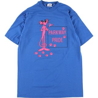 ヘインズ(Hanes)の古着 80年代 ヘインズ Hanes Pink Panther ピンクパンサー キャラクタープリントTシャツ メンズM ヴィンテージ /eaa346150(Tシャツ/カットソー(半袖/袖なし))