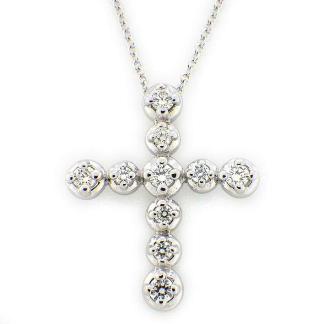 ティファニー Tiffany u0026 Co. ネックレス テンダネス クロス ダイヤモンド K18WGのサムネイル
