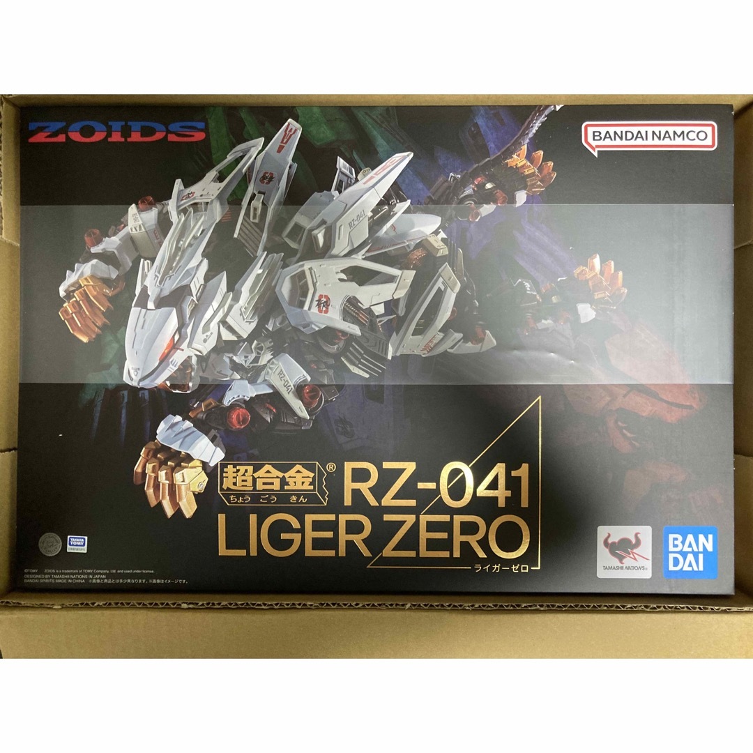 BANDAI(バンダイ)の【未開封】超合金　RZ-041 ライガーゼロ　【ZOIDS】 エンタメ/ホビーのフィギュア(アニメ/ゲーム)の商品写真