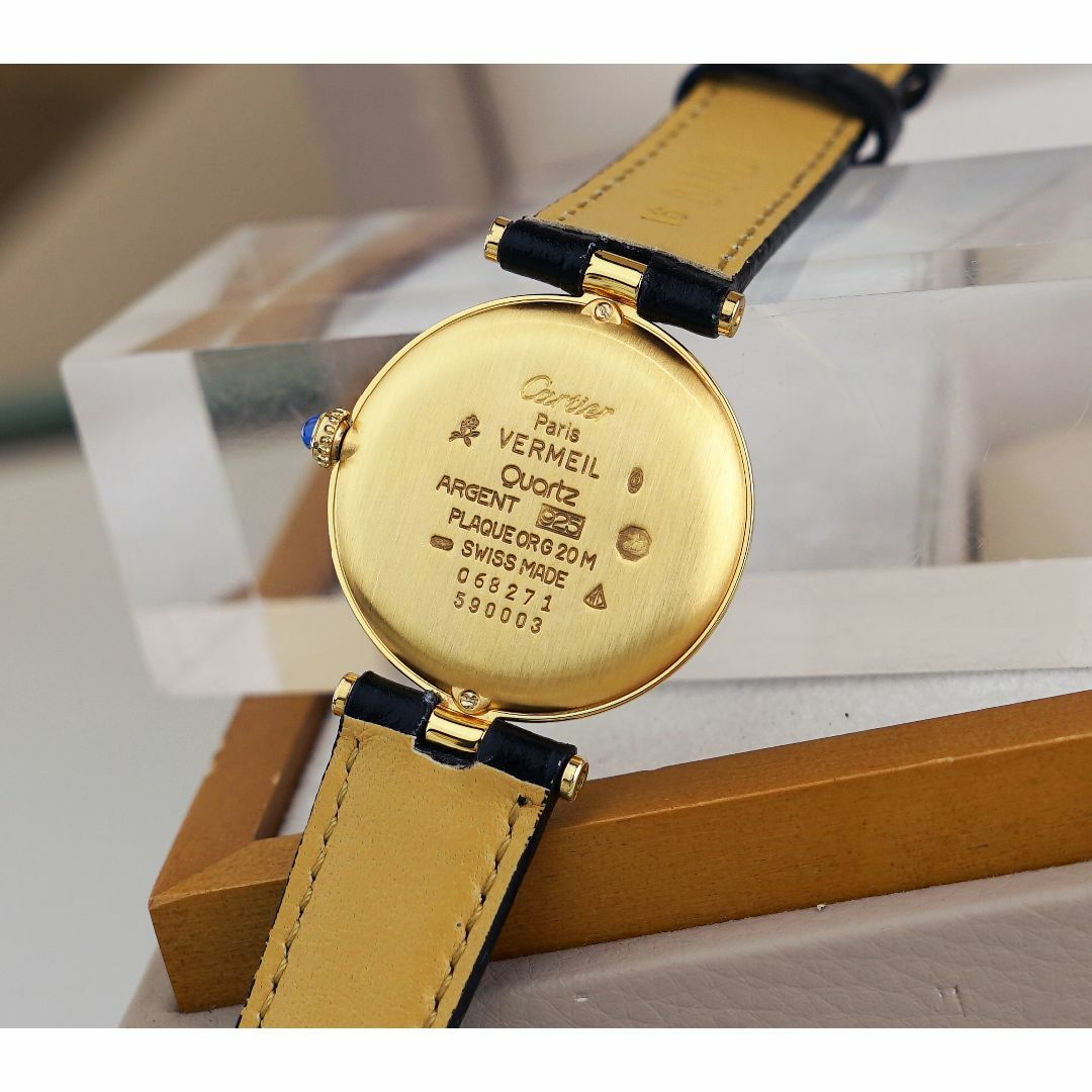 Cartier(カルティエ)の美品 カルティエ マスト ヴァンドーム アイボリー ローマン LM  メンズの時計(腕時計(アナログ))の商品写真