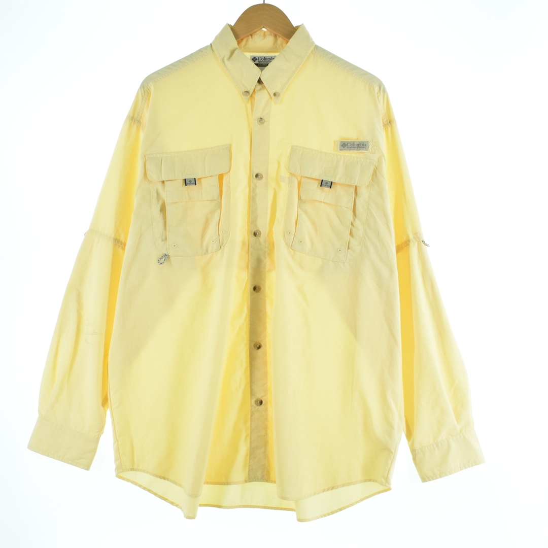 Columbia(コロンビア)の古着 コロンビア Columbia PFG ボタンダウン 長袖 フィッシングシャツ メンズXL /eaa345158 メンズのトップス(シャツ)の商品写真