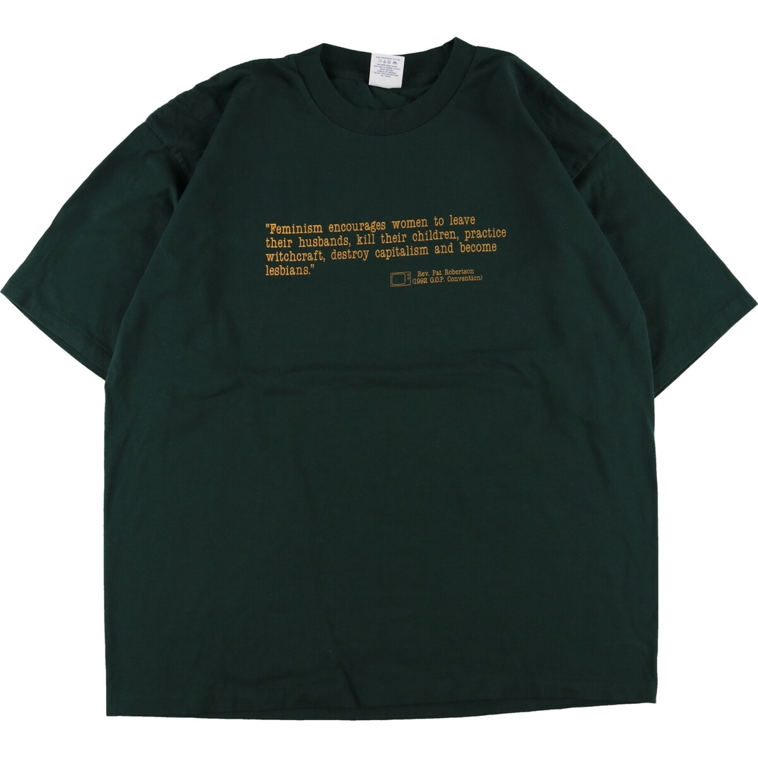 90年代 ALORE プリントTシャツ USA製 メンズXL ヴィンテージ /eaa345453