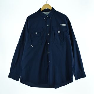 コロンビア(Columbia)の古着 コロンビア Columbia PFG 長袖 ボタンダウン フィッシングシャツ メンズXXL /eaa345367(シャツ)