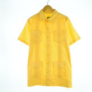 古着 GUAYABERA 半袖 メキシカンシャツ キューバシャツ メンズM /eaa345150(シャツ)