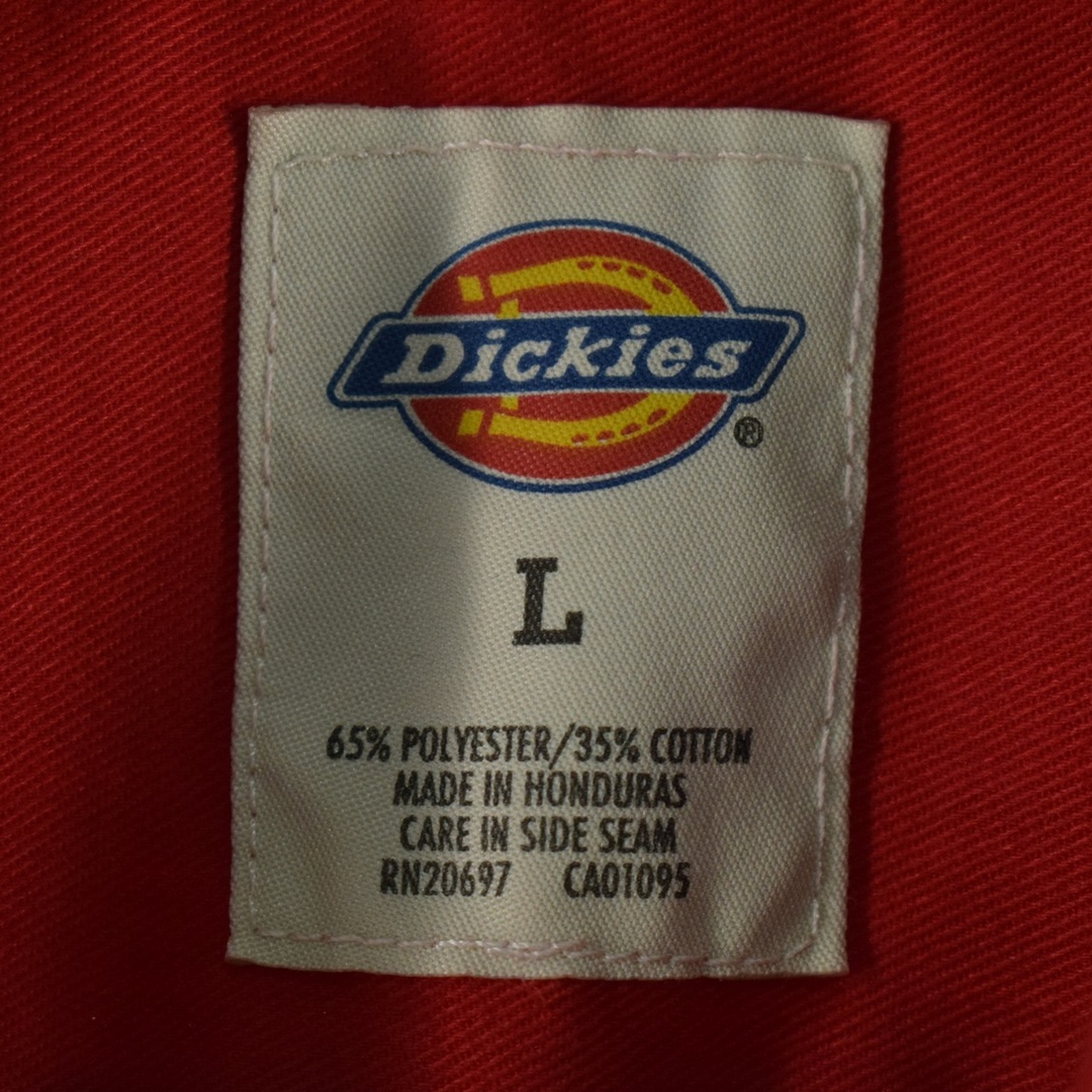 Dickies(ディッキーズ)の古着 ディッキーズ Dickies 刺繍入り 半袖 ワークシャツ メンズL /eaa345140 メンズのトップス(シャツ)の商品写真