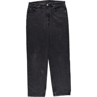 ラングラー(Wrangler)の古着 ラングラー Wrangler ブラックジーンズ デニムパンツ メンズw35 /eaa345577(デニム/ジーンズ)