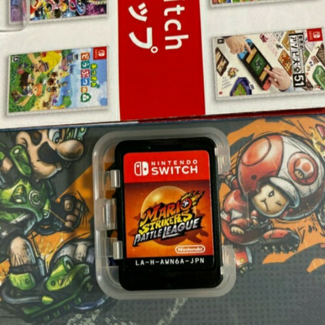 マリオストライカーズ  Nintendo Switchソフト エンタメ/ホビーのゲームソフト/ゲーム機本体(家庭用ゲームソフト)の商品写真