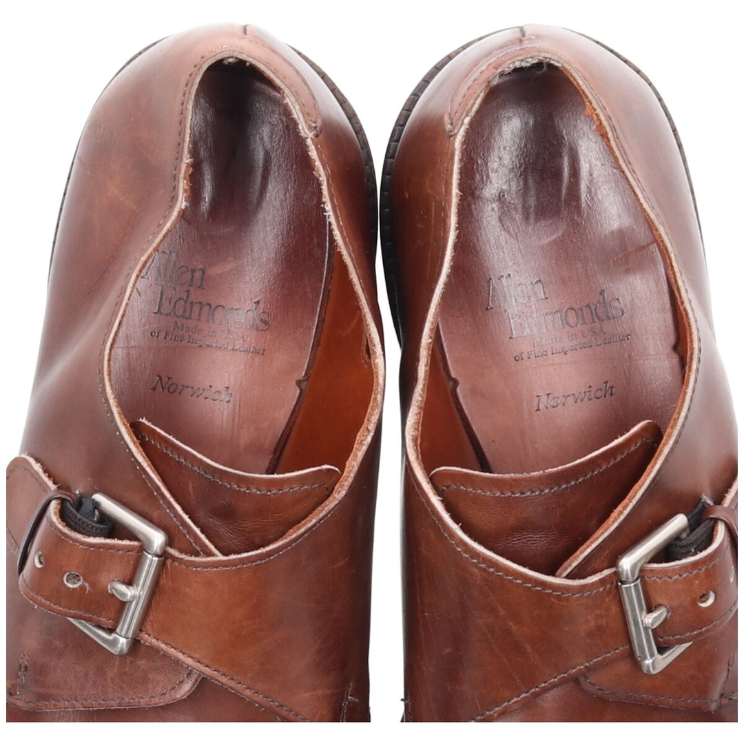 Allen Edmonds(アレンエドモンズ)の古着 アレンエドモンズ ALLEN EDMONDS Norwich モンクストラップシューズ USA製 US10 メンズ28.0cm /saa010142 メンズの靴/シューズ(ドレス/ビジネス)の商品写真