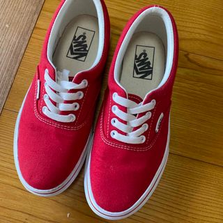 ヴァンズ(VANS)のVans red スニーカー(スニーカー)