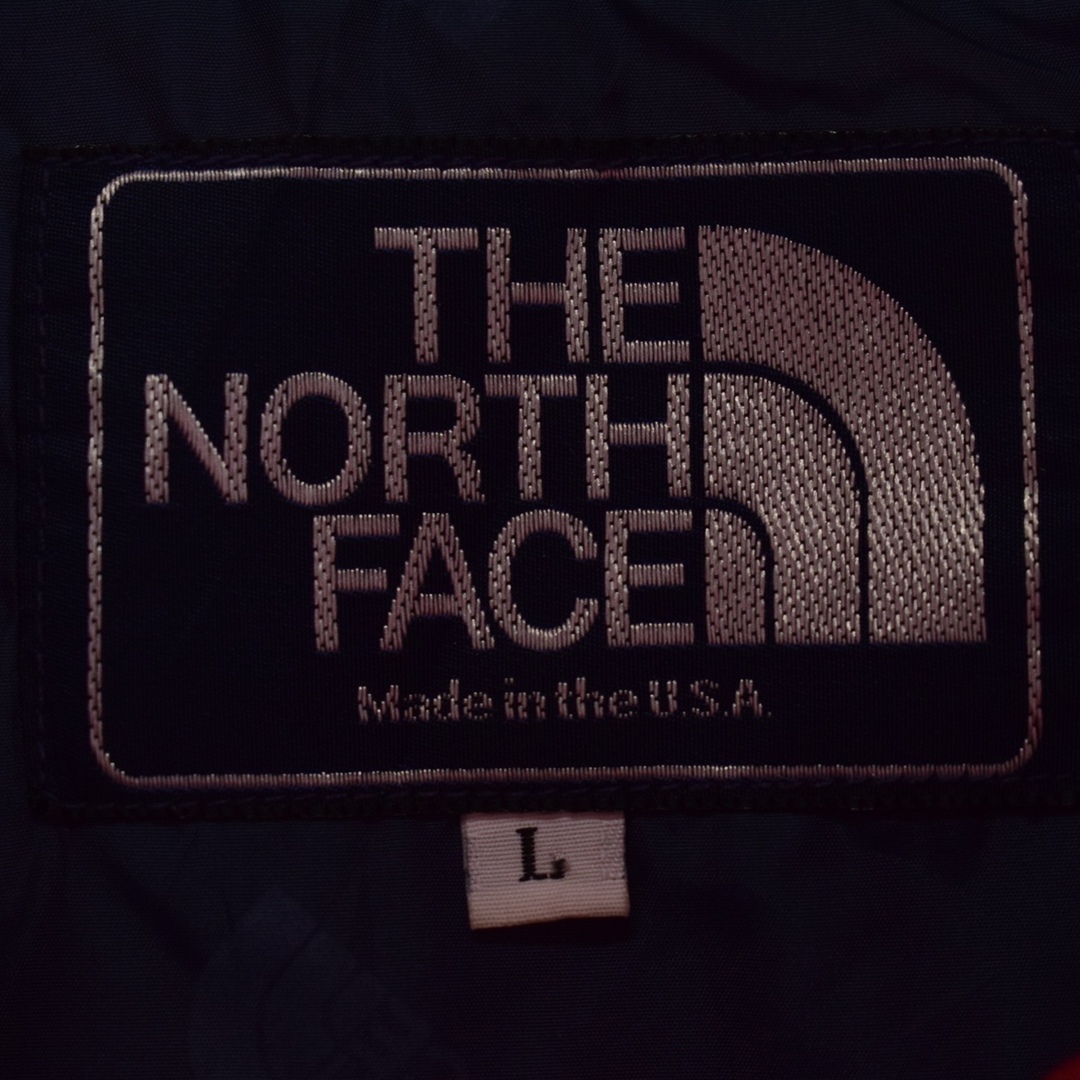 80年代 ザノースフェイス THE NORTH FACE 紺タグ ハーフジップ ウォームアッププルオーバー USA製 メンズL ヴィンテージ /eaa342694