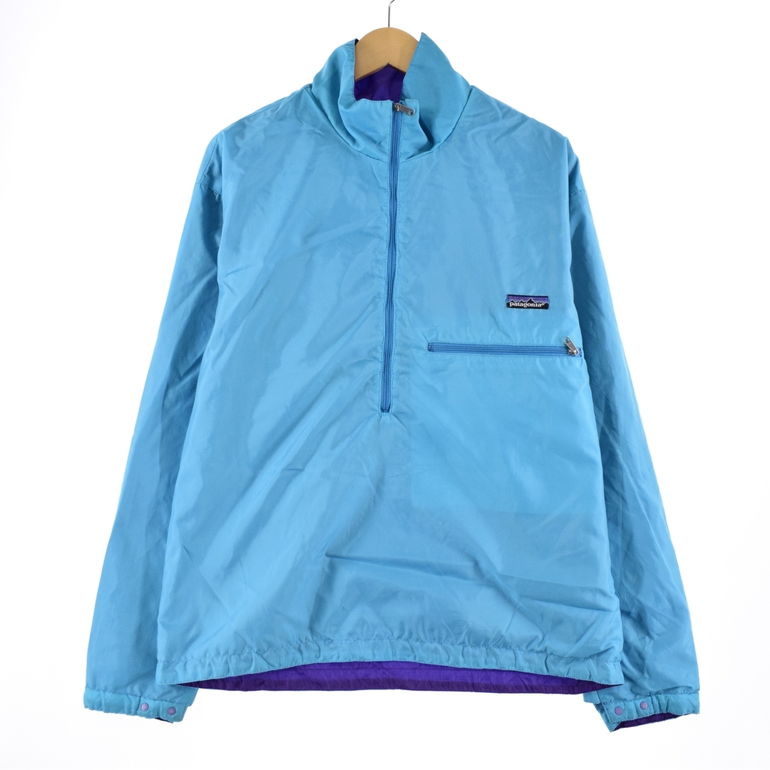 patagonia(パタゴニア)の古着 01年製 パタゴニア Patagonia 83261F1 リバーシブル ハーフジップ ナイロンプルオーバー メンズL /eaa342695 メンズのジャケット/アウター(ナイロンジャケット)の商品写真