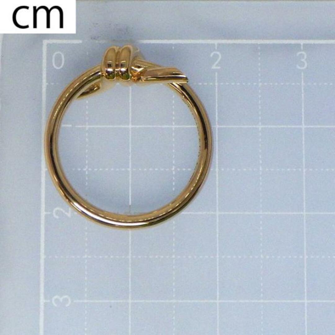 Tiffany & Co.(ティファニー)のティファニー Tiffany & Co. リング ノット K18PG 9号 【中古】 レディースのアクセサリー(リング(指輪))の商品写真