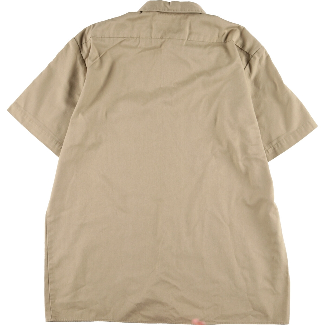 Dickies(ディッキーズ)の古着 ディッキーズ Dickies 半袖 ワークシャツ メンズXL /eaa343809 メンズのトップス(シャツ)の商品写真