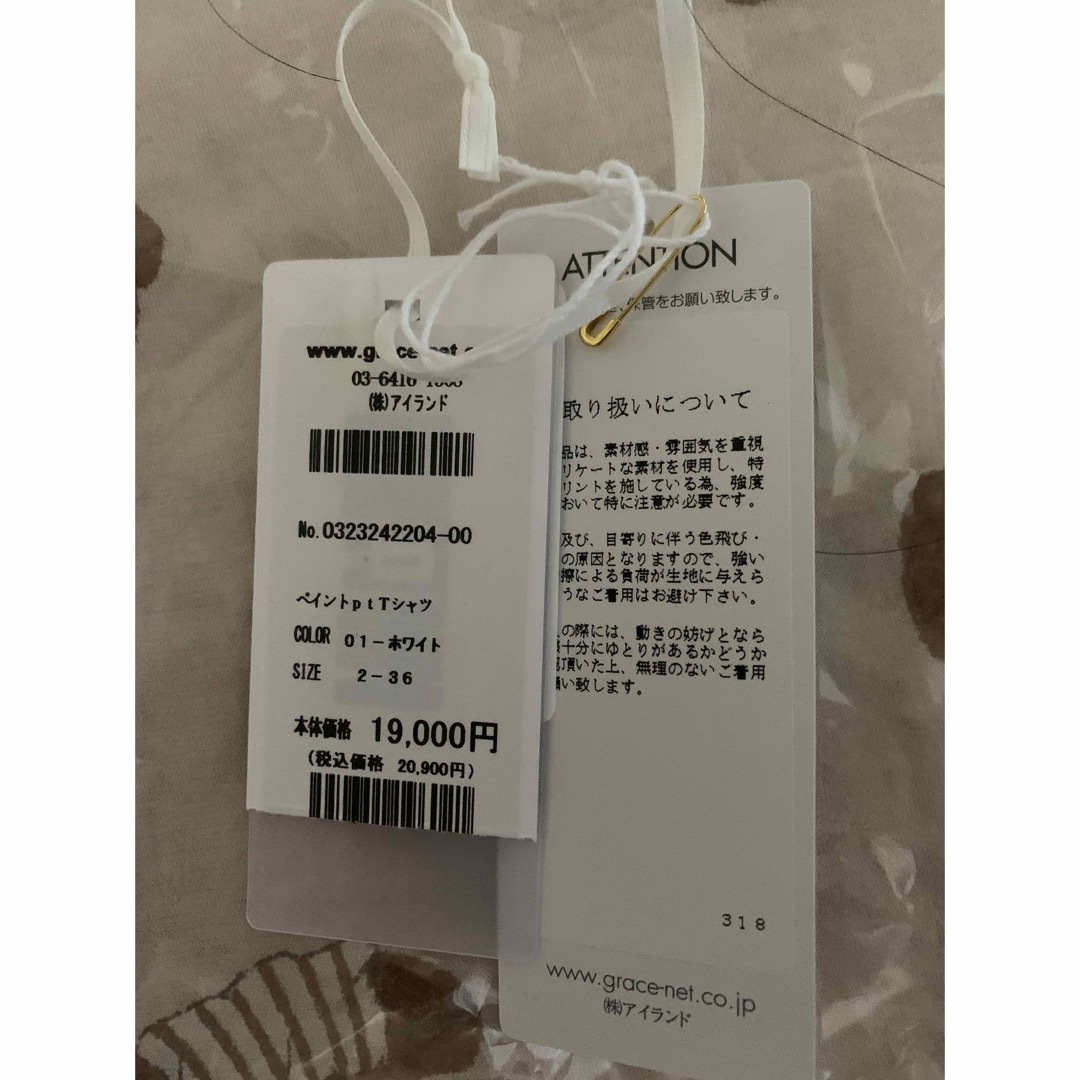 グレースコンチネンタル 限定tシャツ 36 4